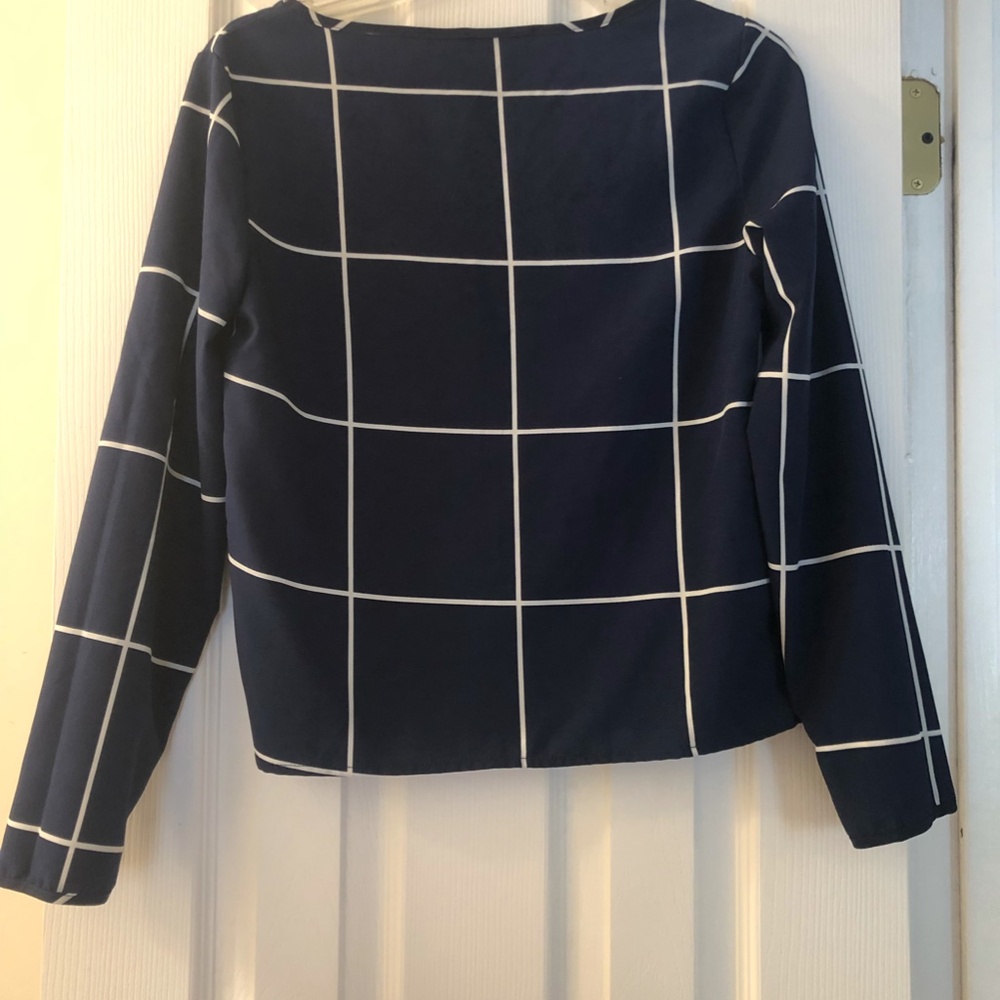 Navy blouse - Picture 2 of 2